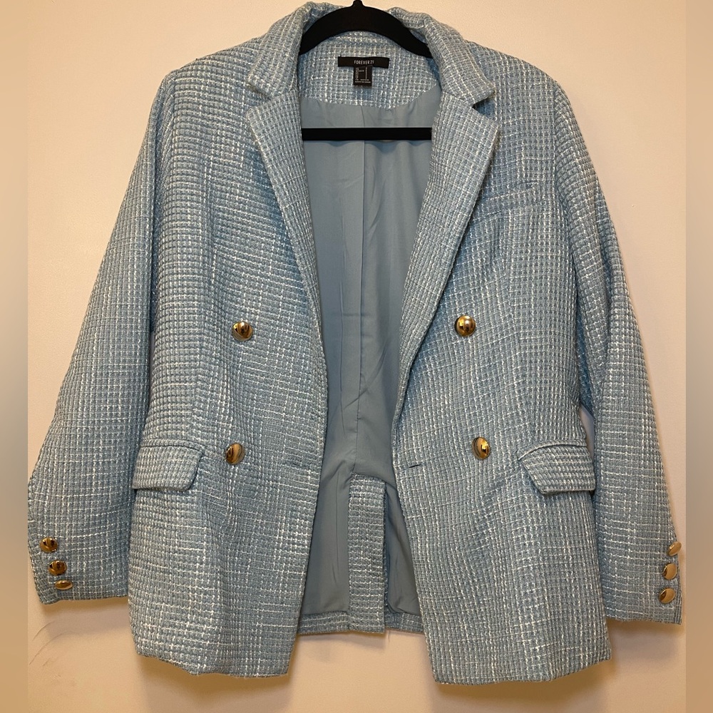 Light blue blazer